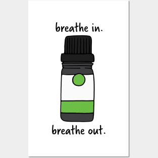 Green Essential Oil Posters and Art